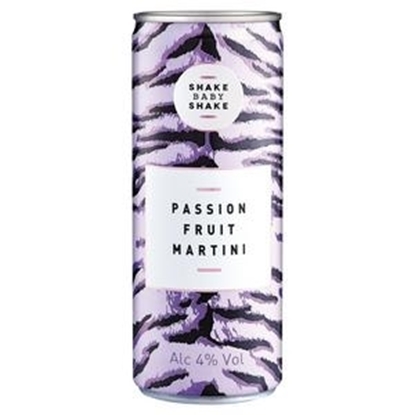 Picture of SHAKE BABY PASSION FRUIT MARTINI 250ml x 12