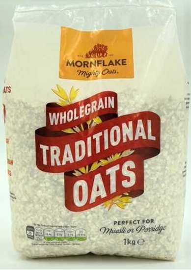 Picture of MORNFLAKE PORRIDGE OATS 1kg x 10