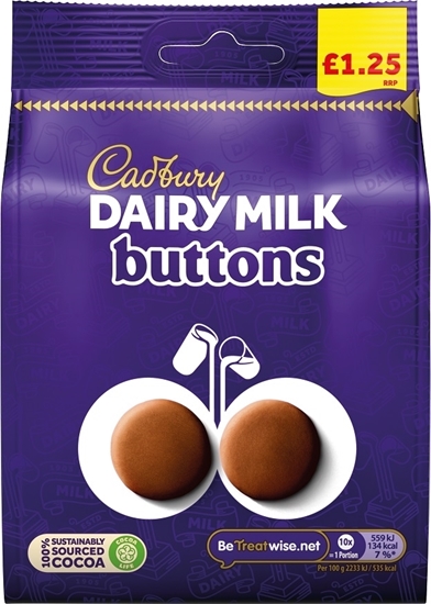 Picture of PM £1.69 CADBURY GIANT BUTTONS 85G X 10 