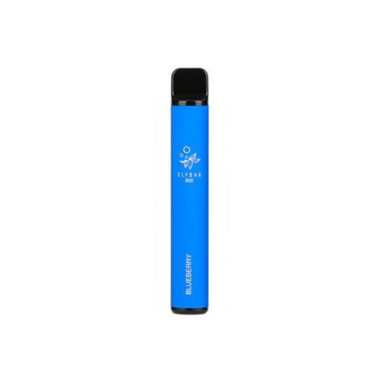 Picture of ELF BLUEBERRY DISPOSABLE VAPE BAR 20mg x 10