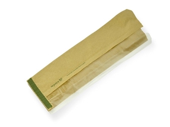 Picture of VEGWARE 4 X 6 X 14" SIDE WINDOW BAGUETTE BAG