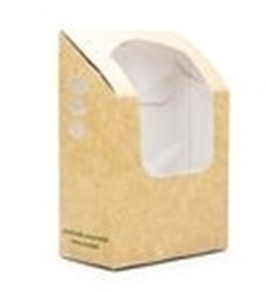 Picture of VEGWARE WRAP KRAFT CARTON WINDOW BOX x 500