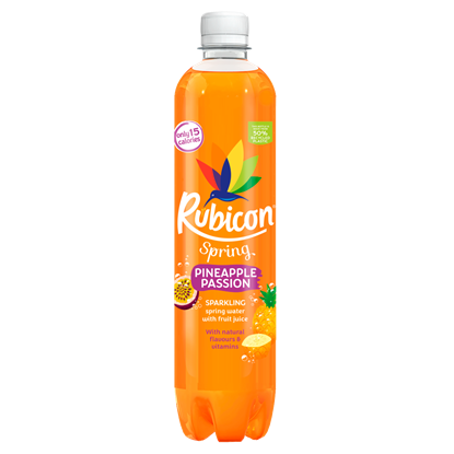 Picture of RUBICON SPRING PINEAPPLE & PASSION 500ML X 12