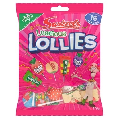 Picture of PM £1.25 SWIZZELS LUSCIOUS LOLLIES 132G X 12 