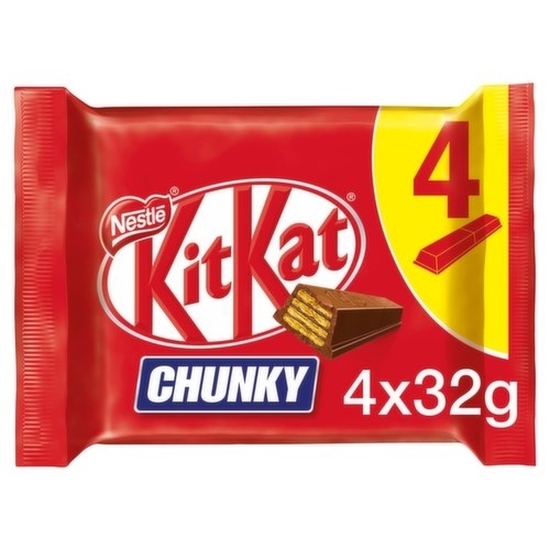 Picture of PM £1.25 KIT KAT CHUNKY 32G **4PK** X 24 