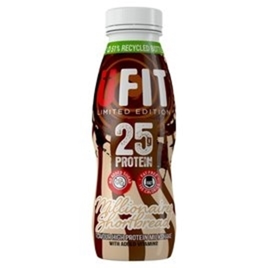 Picture of UFIT PROTEIN SHAKE MILLIONAIRE S/BREAD 330ml x 10