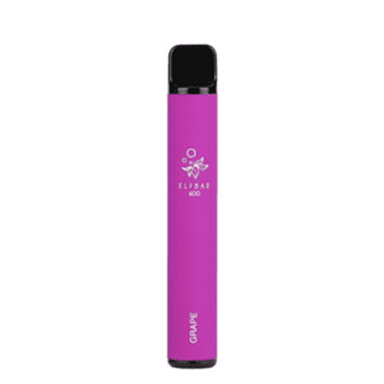 Picture of ELF GRAPE DISPOSABLE VAPE BAR 20mg x 10