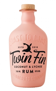 Picture of TWIN FIN COCONUT & LYCHEE RUM 70cl x 6