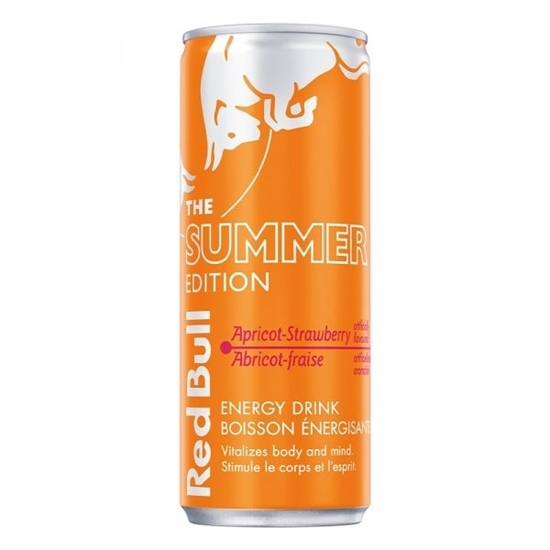 Picture of PM £1.55 RED BULL SUMMER APRICOT 250ml x 12 