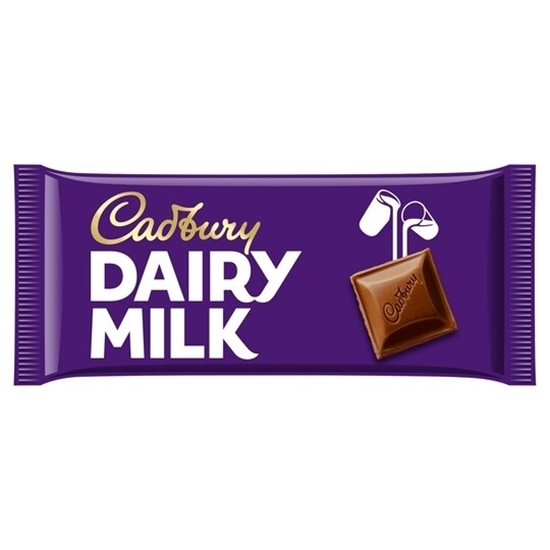 Picture of *180G* CADBURY DAIRY MILK X 17