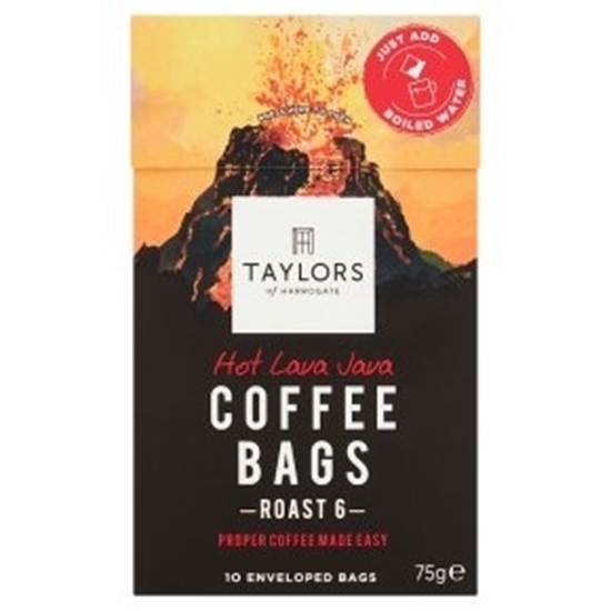 Picture of TAYLORS HOT LAVA JAVA COFFEE BAGS 10'S X 3