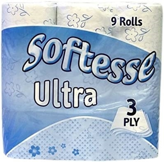 Picture of SOFTESSE TOILET ROLL 3PLY 9PK x 5