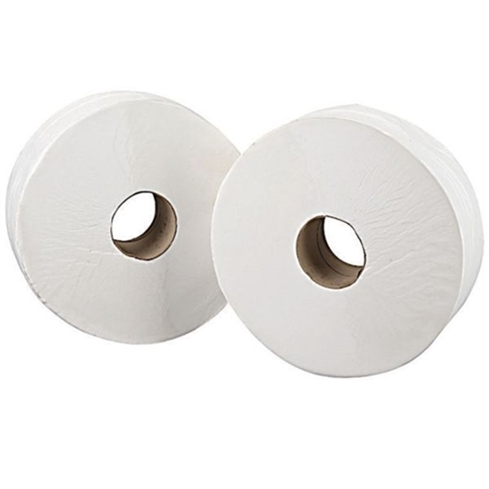 Picture of STANDARD JUMBO 2PLY TOILET ROLLS 400M x 6