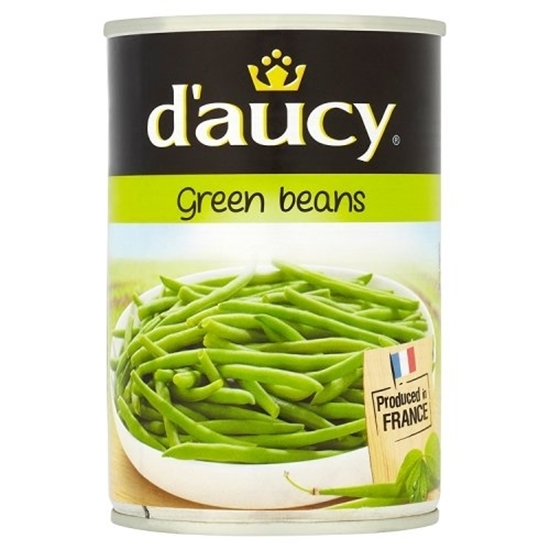 Picture of D'AUCY CUT FINE GREEN BEANS 400g x 12