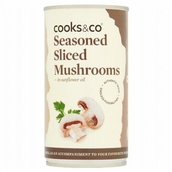 Picture of COOKS & CO MUSHROOM SLICES 345g x 12