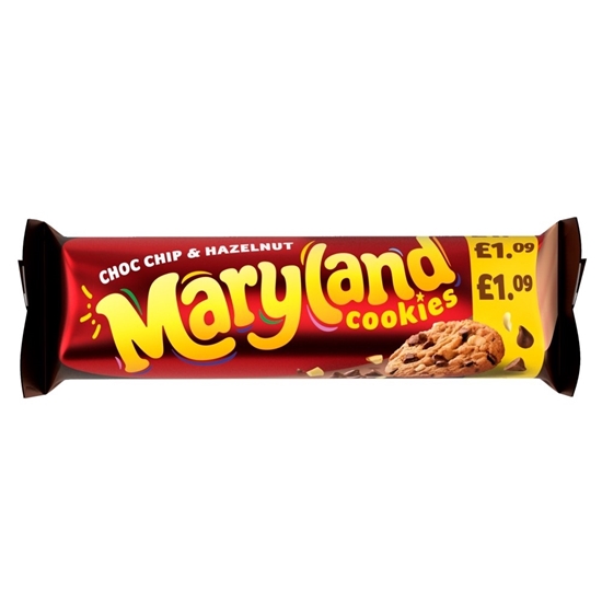 Picture of PM £1.59 MARYLAND CHOC CHIP/HAZELNUT 200g x12