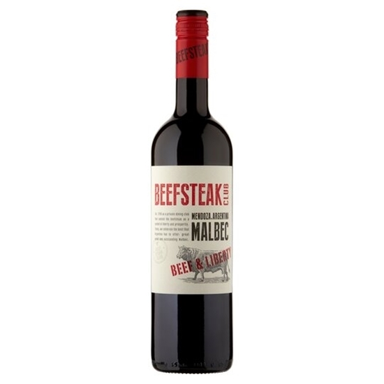 Picture of BEEFSTEAK CLUB MALBEC 75cl x 6