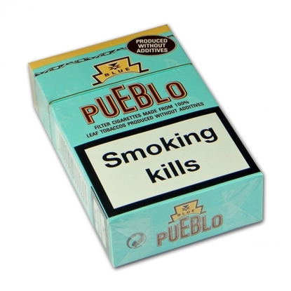 Picture of PUEBLO BLUE CIGARETTE 20's