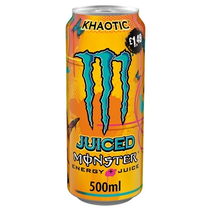 Picture of PM £1.75 MONSTER KHAOTIC 500MLS x12 