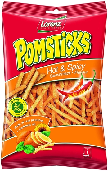 Picture of POMSTICKS HOT & SPICY 85G X 14