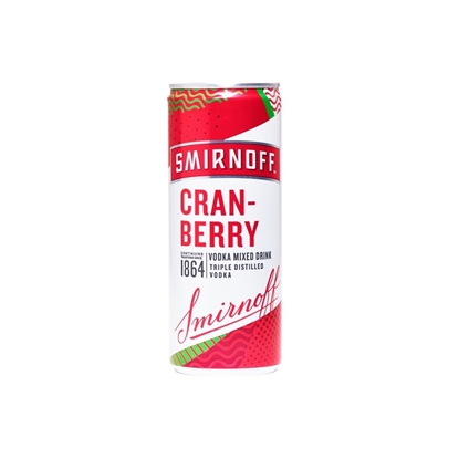 Picture of SMIRNOFF & CRANBERRY 250ML X 12