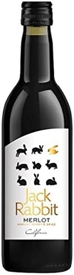 Picture of *187ML* JACK RABBIT MERLOT X 12