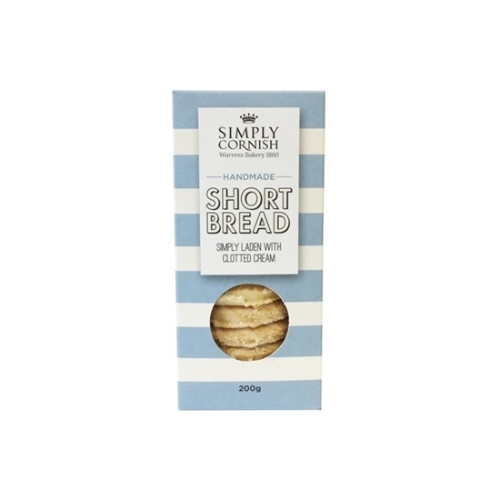 Picture of SIMPLY CORNISH CLOTTED CREAM SHORTBREAD 200G x 12