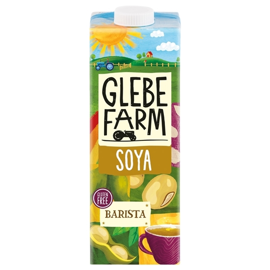 Picture of GLEBE FARM PLANT SOYA MILK 1lt x 6