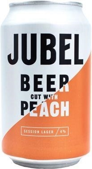 Picture of JUBEL BEER CUT WITH PEACH CAN 330ml x 12