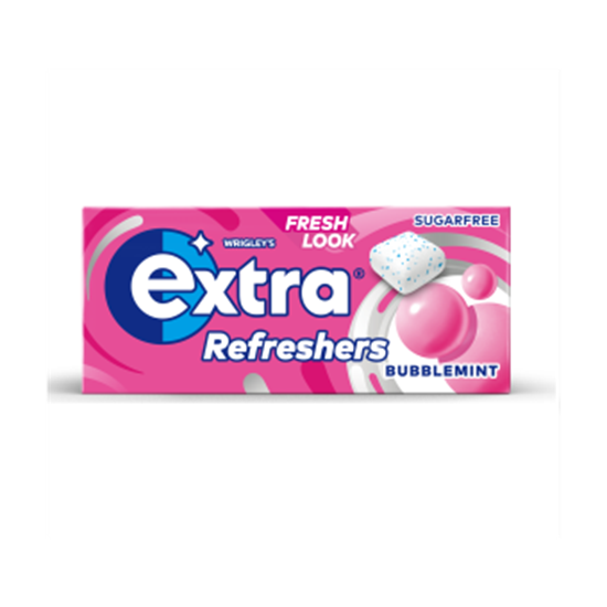 Picture of EXTRA REFRESHERS BUBBLEMINT 7 PIECE X 16