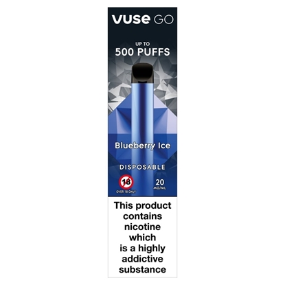 Picture of VUSE GO 1000 BLUEBERRY ICE *PEN* 20mg x 10   