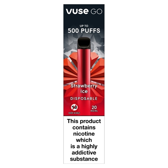 Picture of VUSE GO 1000 STRAWBERRY ICE *PEN* 20mg x 10   