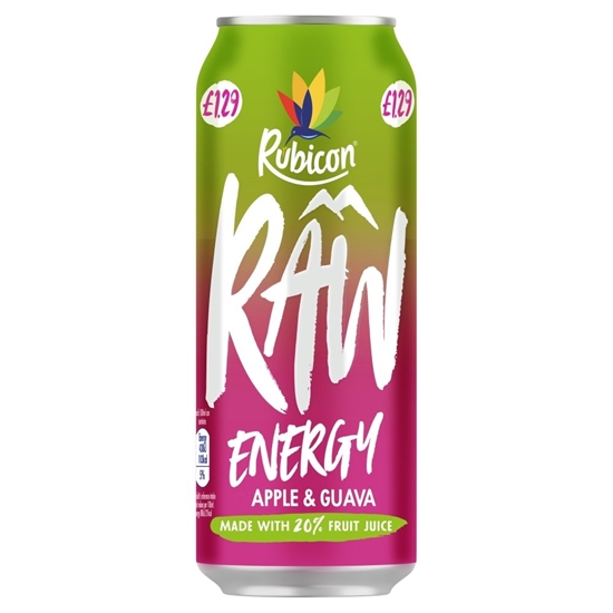 Picture of PM £1.29 RUBICON RAW APPLE & GUAVA 500ml x 12