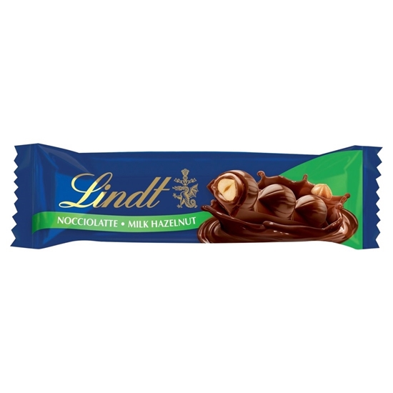 Picture of LINDT MILK HAZELNUT BAR 35g x 18