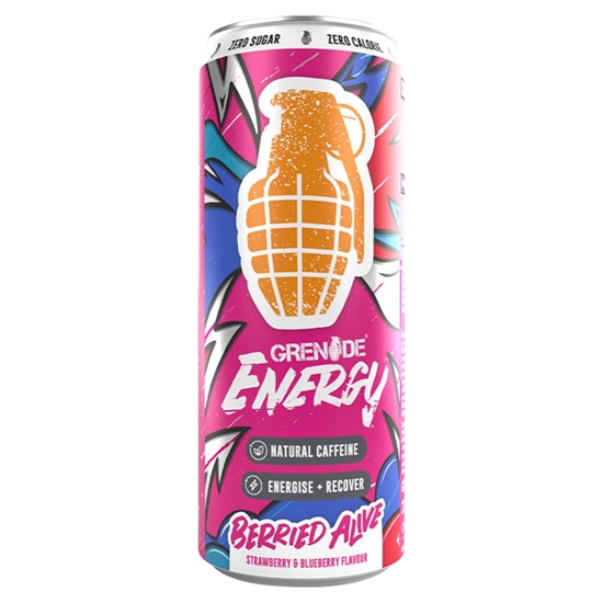 Picture of GRENADE ENERGY BERRIED ALIVE 330ml x 12