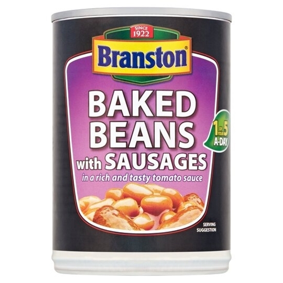 Picture of BRANSTON BEANS & SAUSAGES 405G X 6