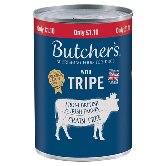 butchers tripe mix dog food