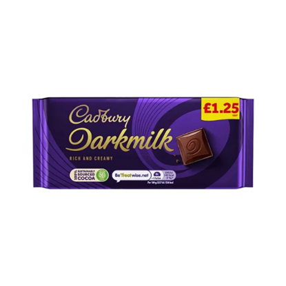 Picture of PM £1.25 CADBURY DARK MILK 80g x 17