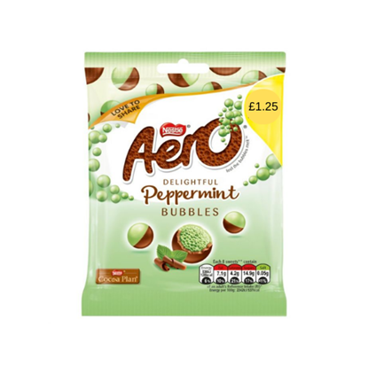 Picture of PM £1.50 AERO *PEPPERMINT* BUBBLES BAG 80g x 12