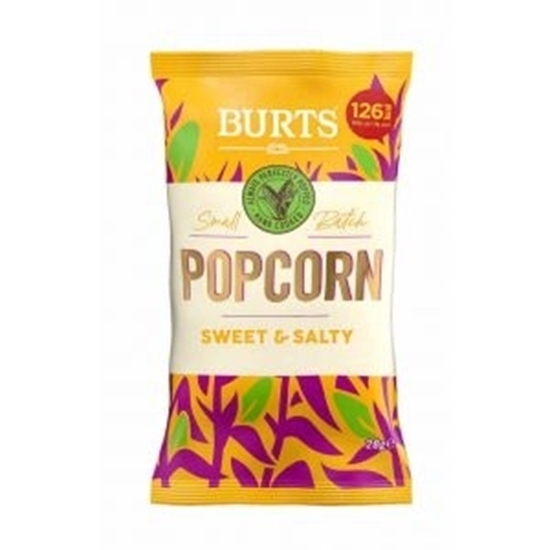 Picture of BURTS POPCORN SWEET & SALTY 28g x 24