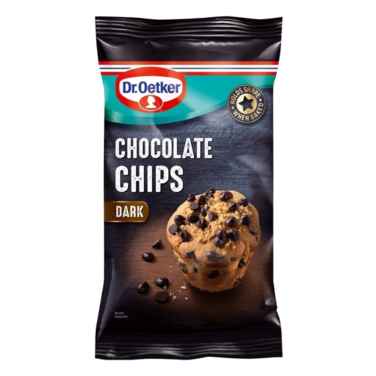 Picture of DR OETKER DARK CHOCOLATE CHIPS 100G X 9