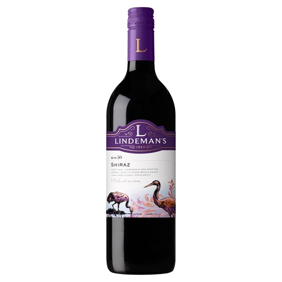 Picture of LINDEMANNS BIN 50 SHIRAZ 75Cx6