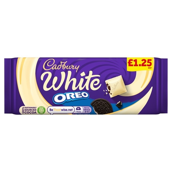 Picture of PM £1.50 CADBURY OREO *WHITE*  120G X 17