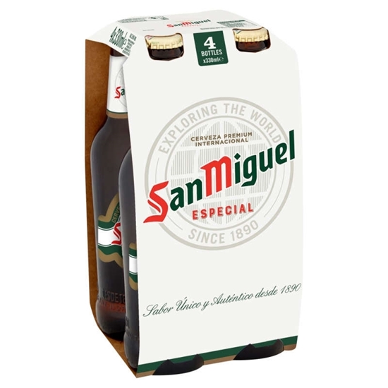 Picture of SAN MIGUEL 330ML 4PK X 6