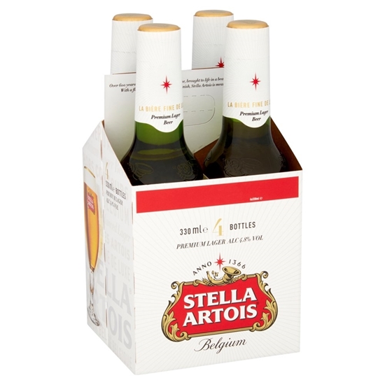 Picture of STELLA ARTOIS 330ML X 4PK X 6