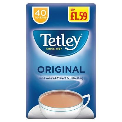 Picture of PM £1.59 TETLEY TEA BAGS 40s X 12