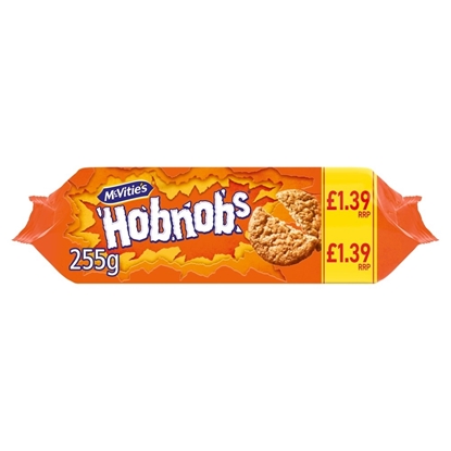 Picture of PM £1.69 MCVITIES HOBNOBS ORIGINAL 255Gx12