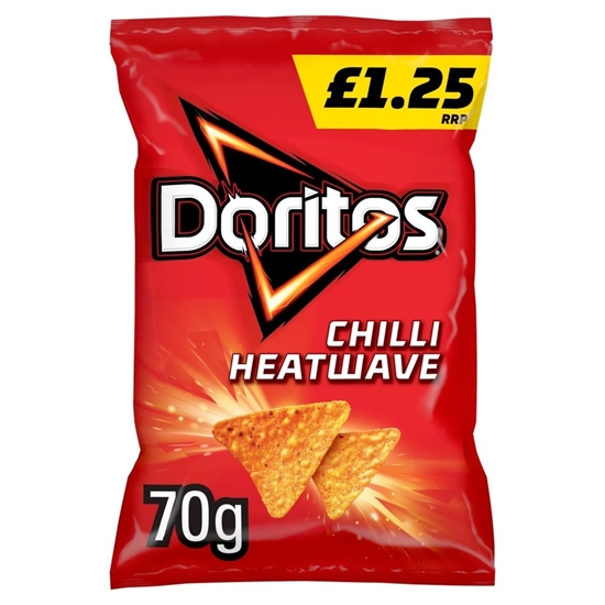 Picture of PM £1.35 DORITOS CHILLI HEATWAVE 70G X 18