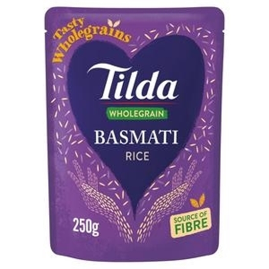 Picture of TILDA BROWN BASMATI RICE 250G X 6