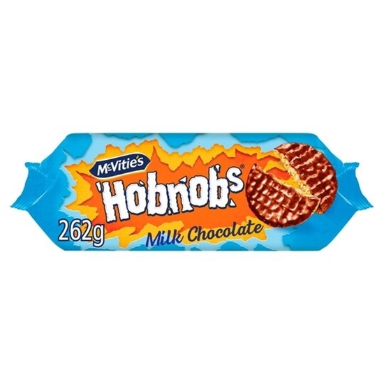 Picture of *NON PM* MCVITIES  CHOCOLATE HOBNOBS 262G X 12